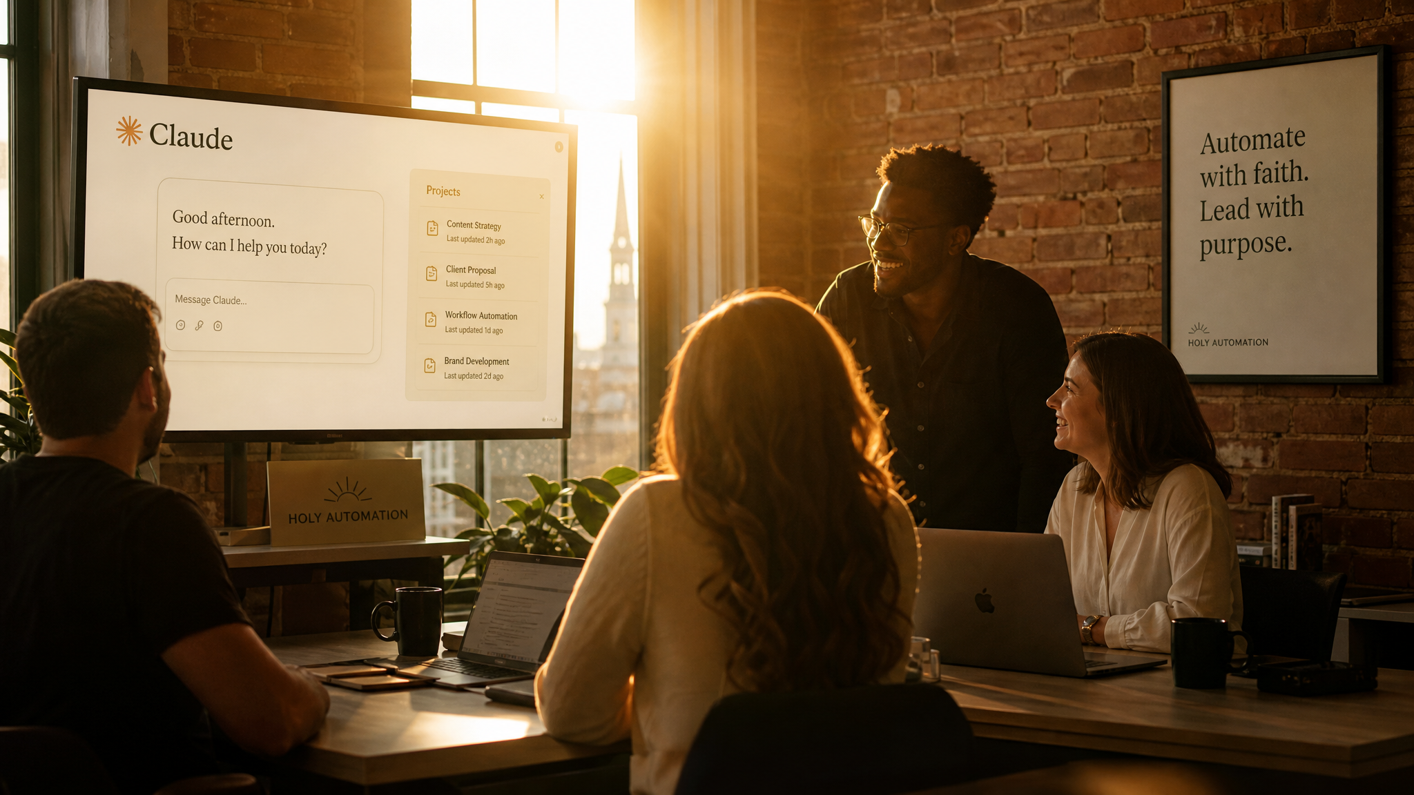 Claude for Business — your team on Claude, configured and trained